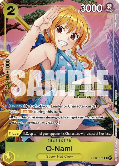 O-Nami - Beginners Deck Party St 23  2