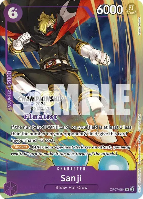 Sanji - Championship 2024 Finalist Car