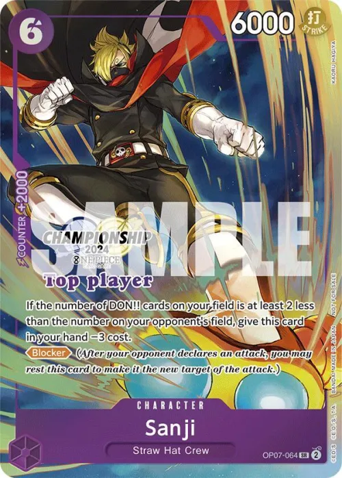Sanji - Championship 2024 Top Player P