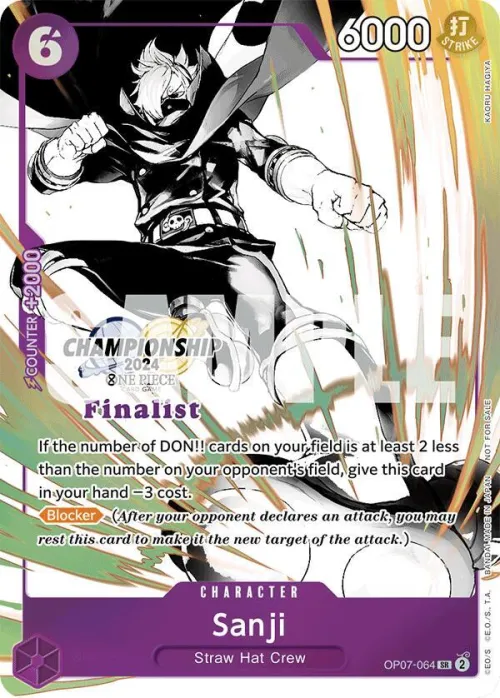 Sanji - Championship 2024 Finalist  2