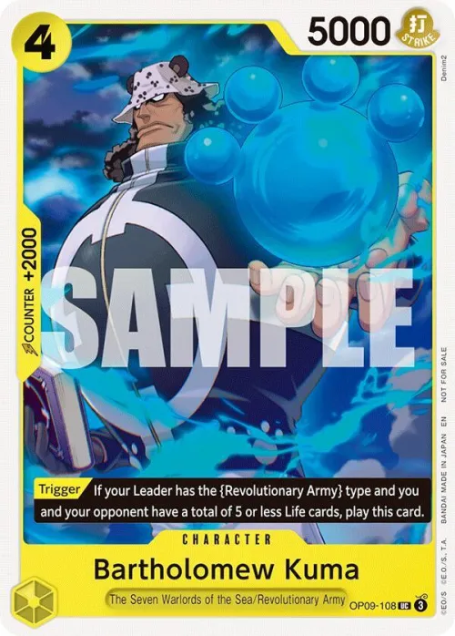 Bartholomew Kuma - Tournament Pack 2025 Vol 4