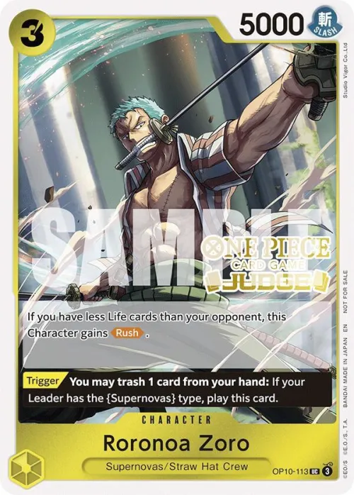 Roronoa Zoro - Judge Pack Vol 6