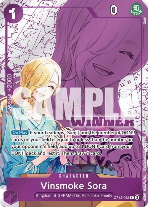 Vinsmoke Sora - Winner Pack 2026 Vol 1