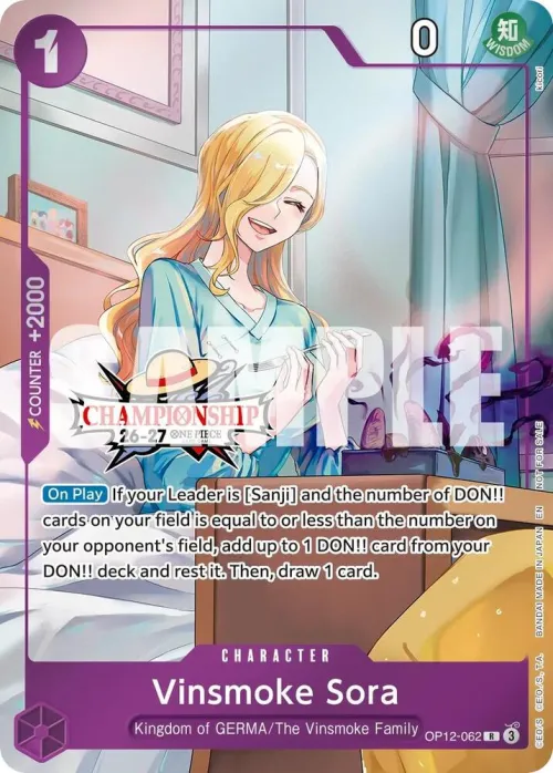 Vinsmoke Sora - Cs 26 27 Celebration Pack