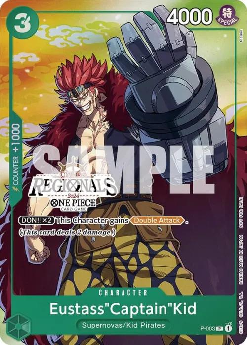 Eustass"Captain"Kid - Online Regional 2024 Vol 2 Par