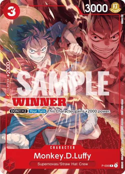 Monkey.D.Luffy - Winner Pack Vol 1