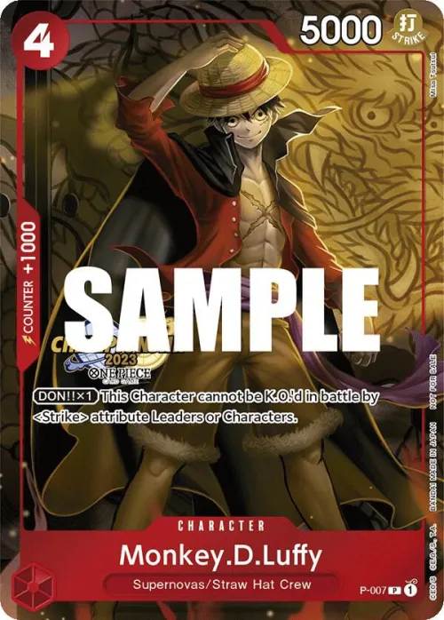 Monkey.D.Luffy - Cs 2023 Celebration Pack