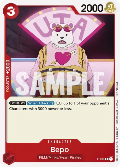 Bepo - One Piece Film Red