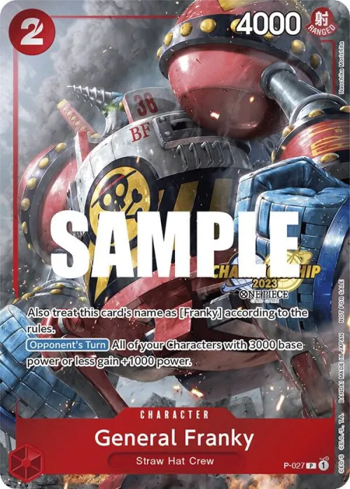 General Franky - Cs 2023 Event Pack Finalist Ve