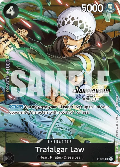 Trafalgar Law - Cs 2024 Event Pack Finalist