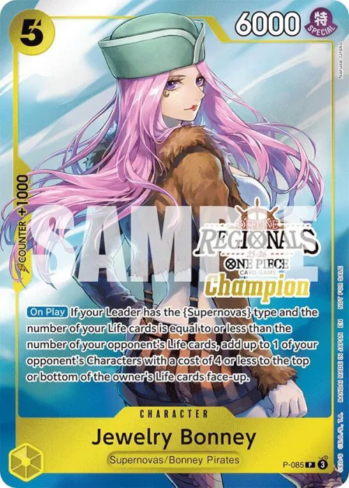Jewelry Bonney - Offline Regional Champion Card