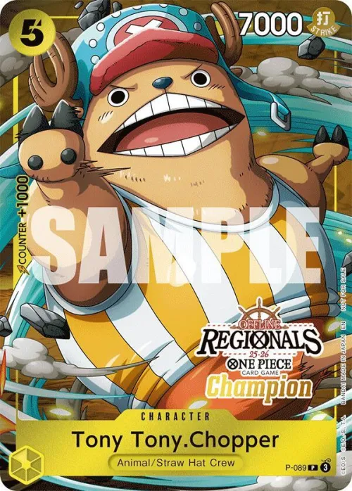 Tony Tony.Chopper - Offline Regional Champion Card