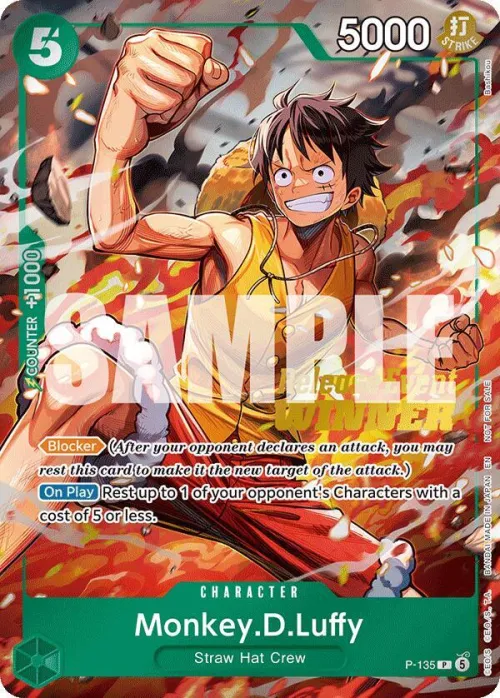 Monkey.D.Luffy - Op16 Release Event Winner