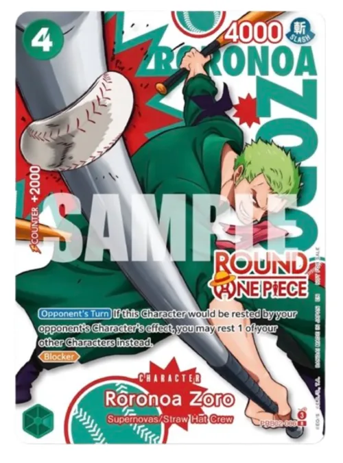 Roronoa Zoro - Round 1 Promo