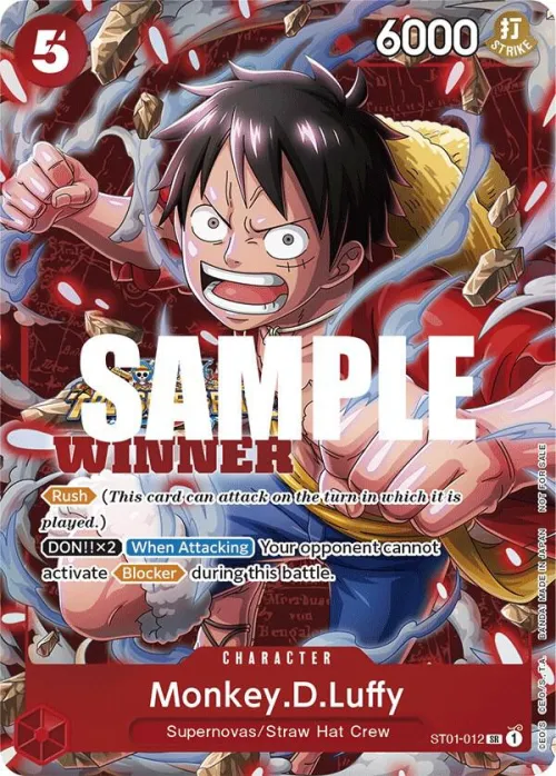 Monkey.D.Luffy - Winner Pack Vol 5