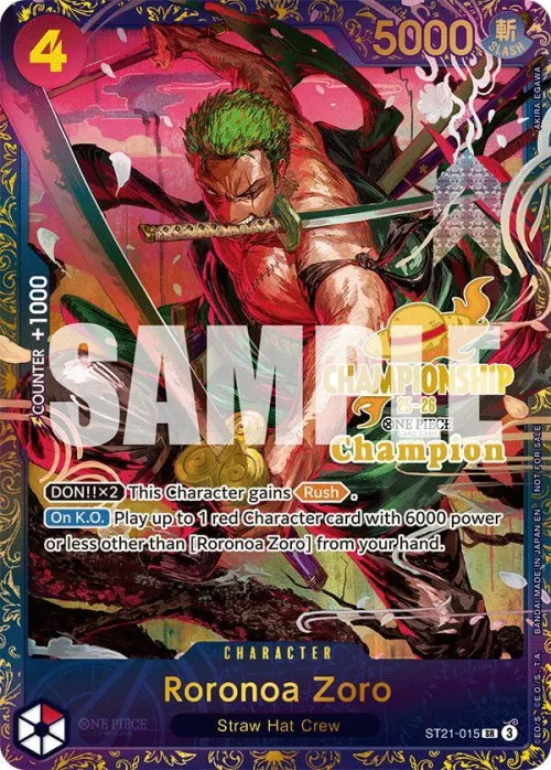 Roronoa Zoro - Cs 25 26 1st Place