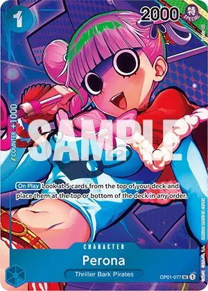 Perona - Box Topper