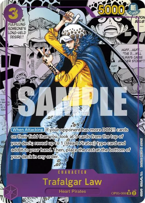 Trafalgar Law - Manga Alt Art