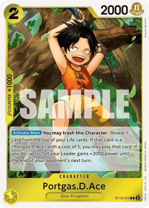 Portgas.D.Ace - Foil