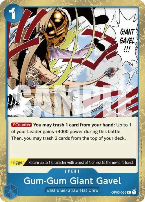 Gum-Gum Giant Gavel - Jolly Roger Foil