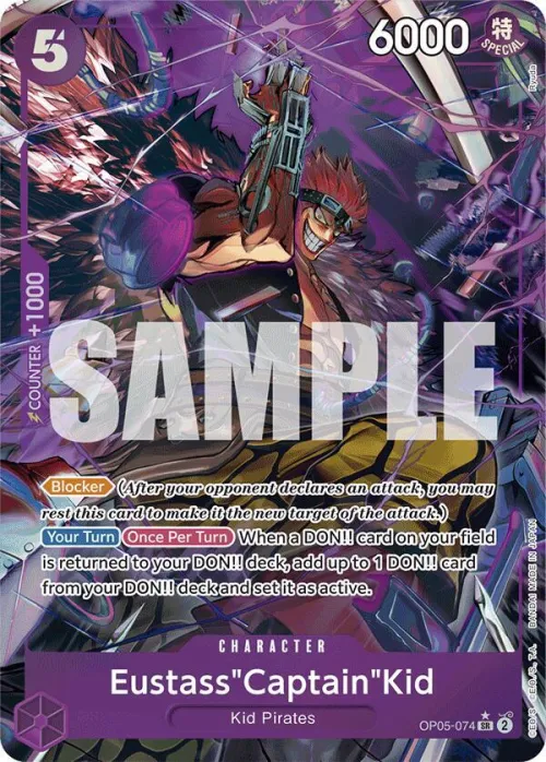 Eustass"Captain"Kid - Op05 074 Alternate Art
