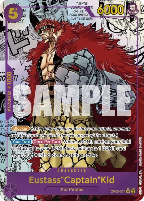 Eustass"Captain"Kid - Op05 074 Manga