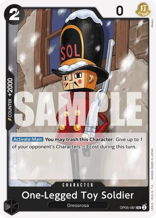 One-Legged Toy Soldier - Reprint
