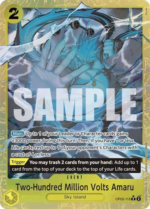 Two-Hundred Million Volts Amaru - Alternate Art
