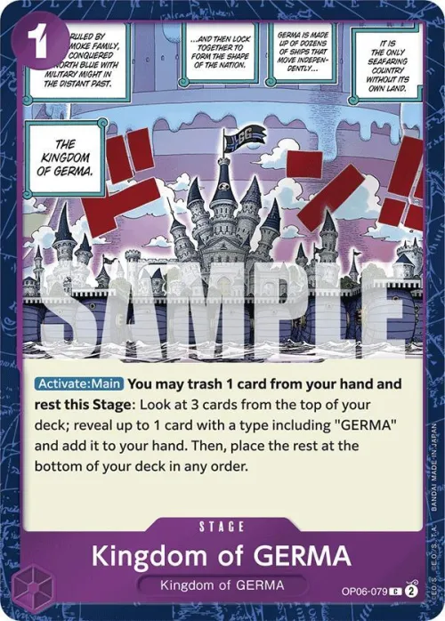 Kingdom of GERMA - Jolly Roger Foil
