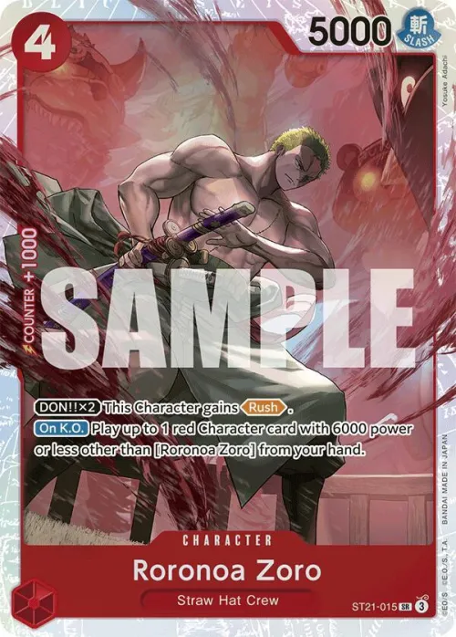 Roronoa Zoro - Foil