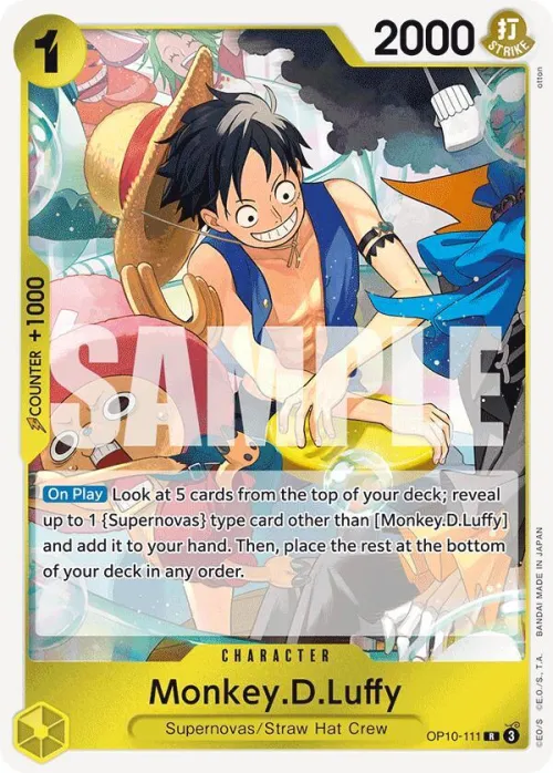 Monkey.D.Luffy - Foil