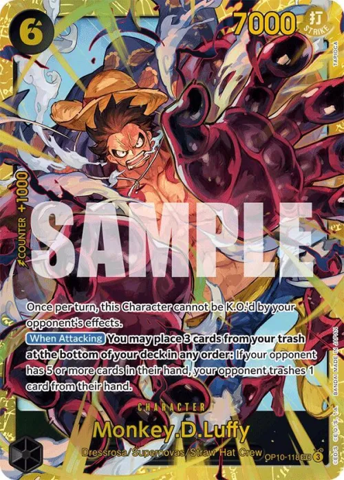 Monkey.D.Luffy - Foil
