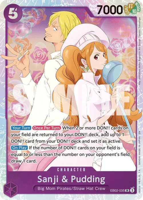 Sanji & Pudding - Foil