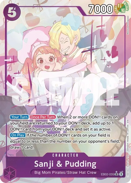 Sanji & Pudding - Alternate Art