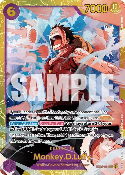 Monkey.D.Luffy - Foil