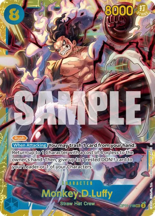 Monkey.D.Luffy - Foil
