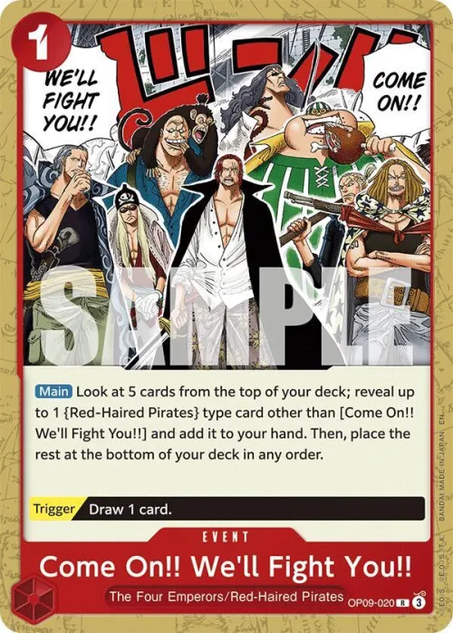Come On!! We'll Fight You!!