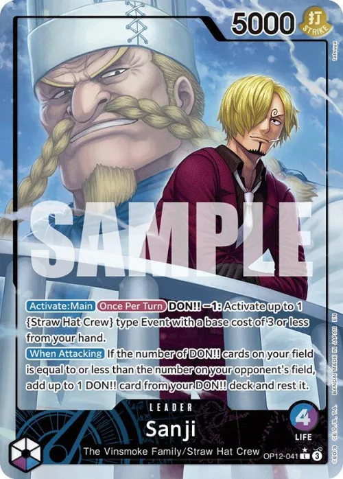 Sanji - Alternate Art