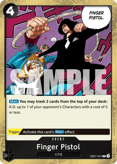 Finger Pistol - Reprint