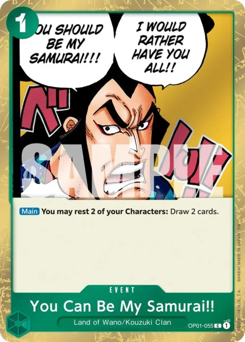 You Can Be My Samurai!! - Pirate Foil