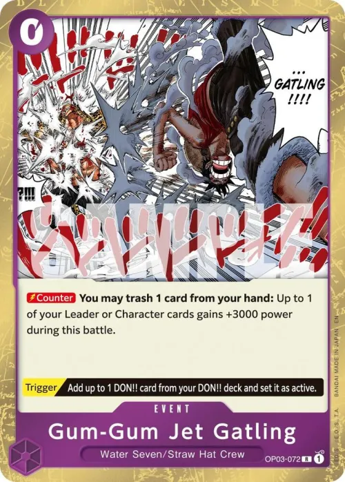 Gum-Gum Jet Gatling - Reprint