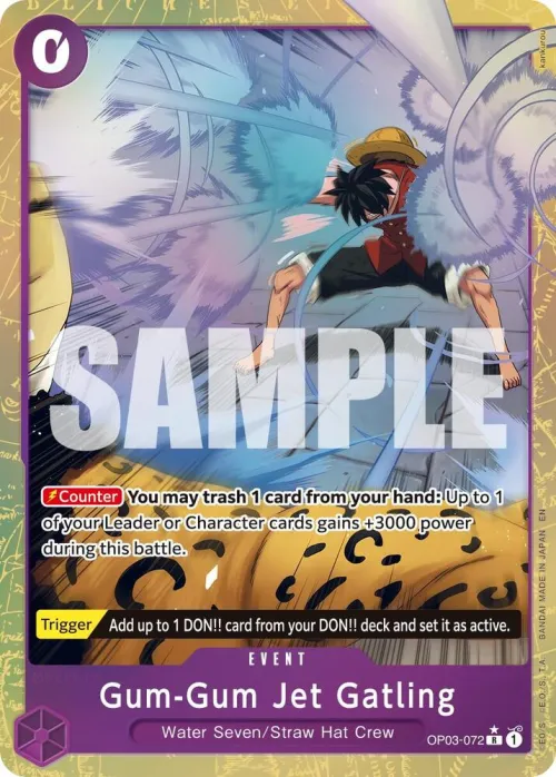 Gum-Gum Jet Gatling - Alternate Art