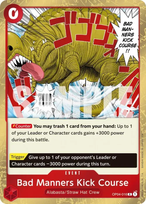 Bad Manners Kick Course - Reprint