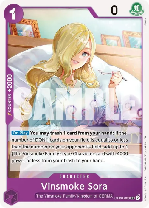 Vinsmoke Sora - Reprint
