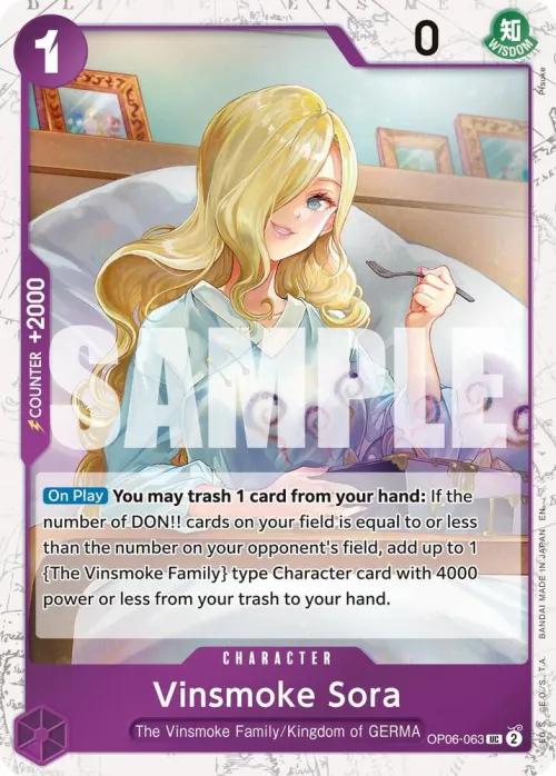 Vinsmoke Sora - Pirate Foil