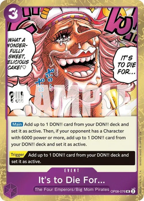 It's to Die For - Pirate Foil