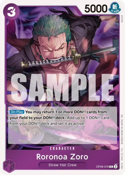 Roronoa Zoro - Foil