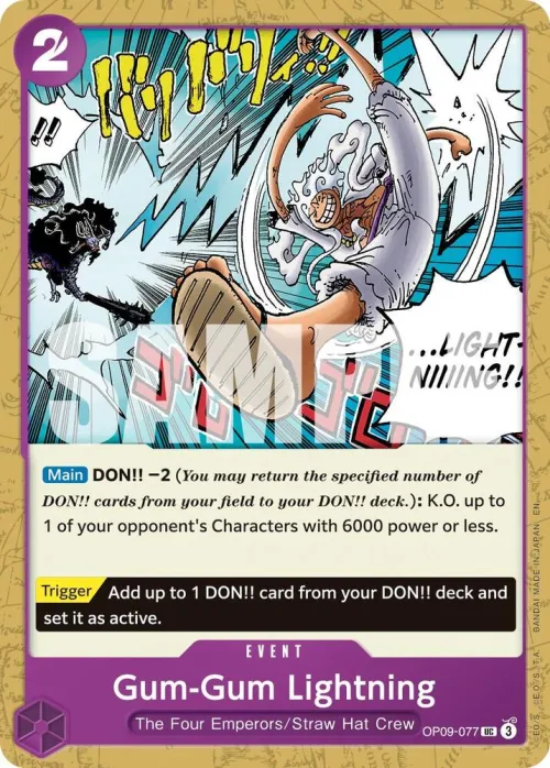 Gum-Gum Lightning - Reprint