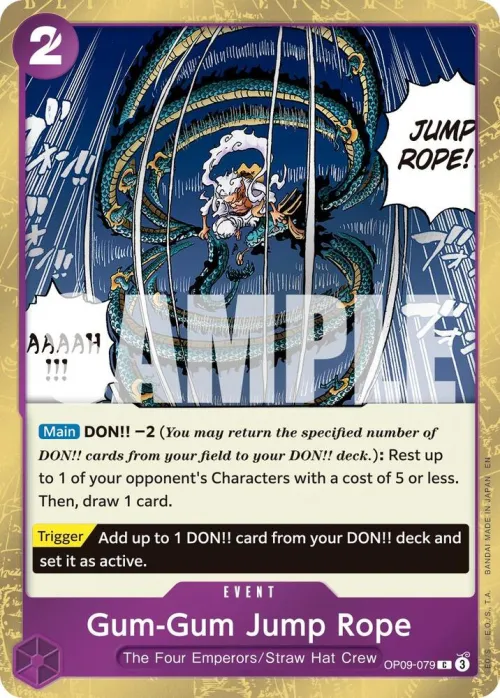 Gum-Gum Jump Rope - Pirate Foil