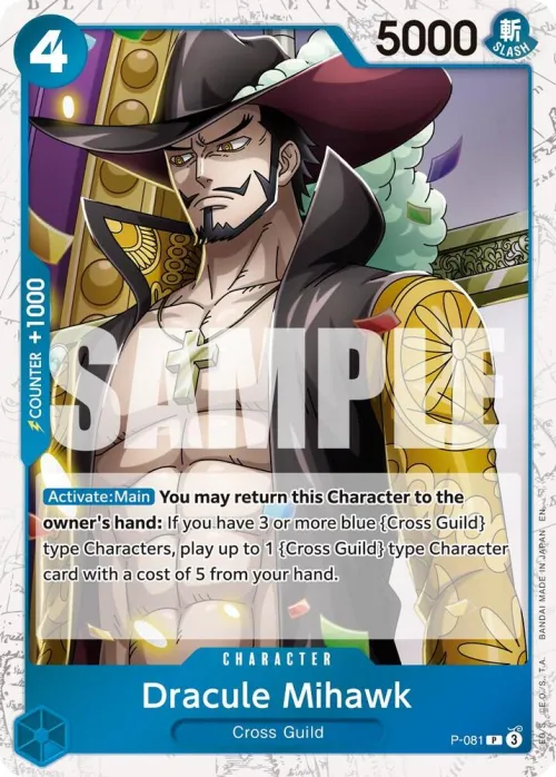 Dracule Mihawk - Pirate Foil